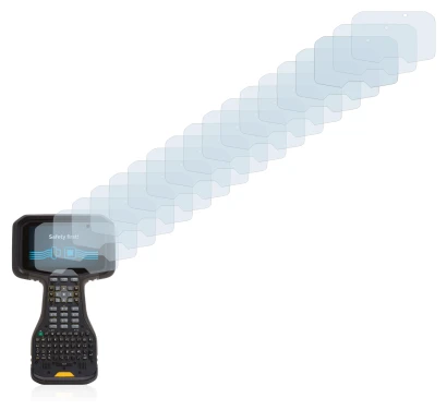 Imagen del dispositivo Trimble TSC5 con una amplia variedad de protectores de pantalla.