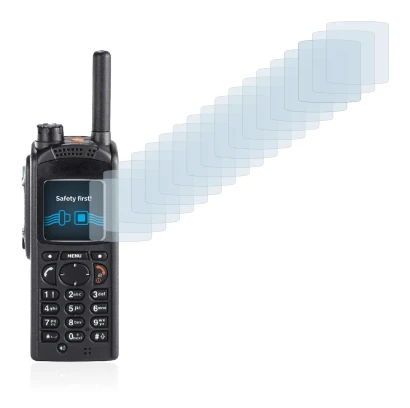 Imagen del dispositivo Motorola MTP850 con una amplia variedad de protectores de pantalla.