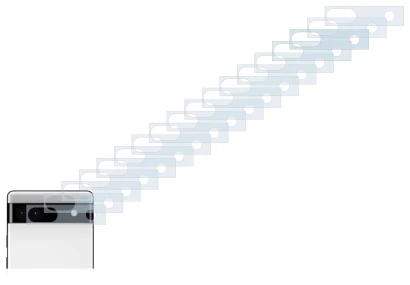Imagen del dispositivo Google Pixel 6a (SÓLO Cámara) con una amplia variedad de protectores de pantalla.