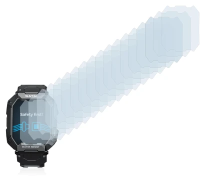 Imagen del dispositivo Bengux C20 con una amplia variedad de protectores de pantalla.