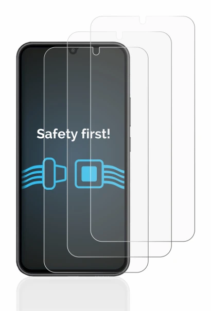 Imagen del dispositivo Samsung Galaxy A34 5G con una amplia variedad de protectores de pantalla.