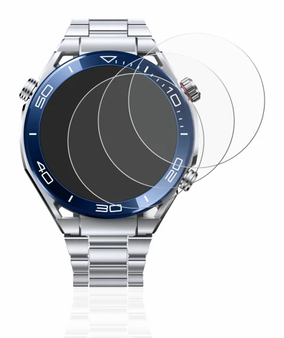 Imagen del dispositivo Huawei Watch Ultimate (48.5 mm) con una amplia variedad de protectores de pantalla.