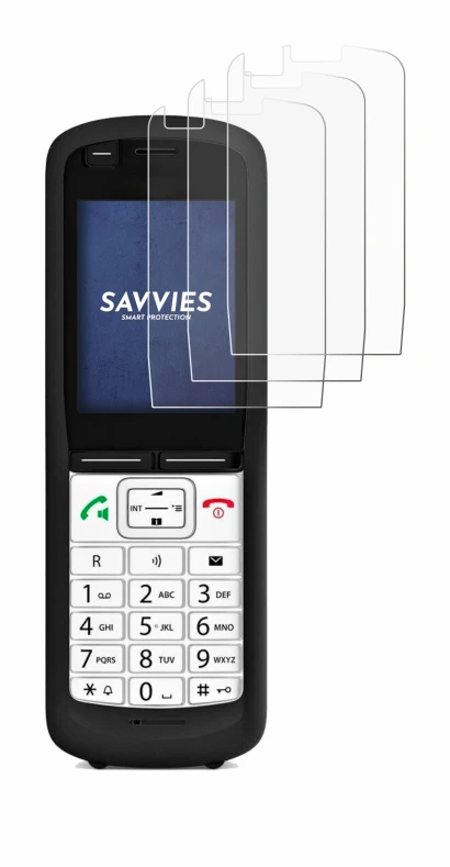 Imagen del dispositivo Unify OpenScape DECT Phone R6 con una amplia variedad de protectores de pantalla.
