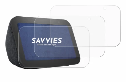 Imagen del dispositivo Amazon Echo Show 5 (3a Gen.) con una amplia variedad de protectores de pantalla.