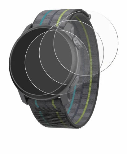 Imagen del dispositivo Coros Pace 3 con una amplia variedad de protectores de pantalla.