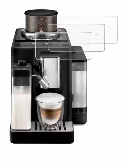 Imagen del dispositivo DeLonghi Rivelia con una amplia variedad de protectores de pantalla.