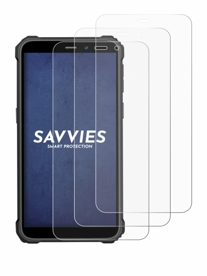 Imagen del dispositivo Oukitel WP32 con una amplia variedad de protectores de pantalla.