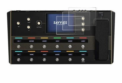 Imagen del dispositivo Headrush Prime con una amplia variedad de protectores de pantalla.