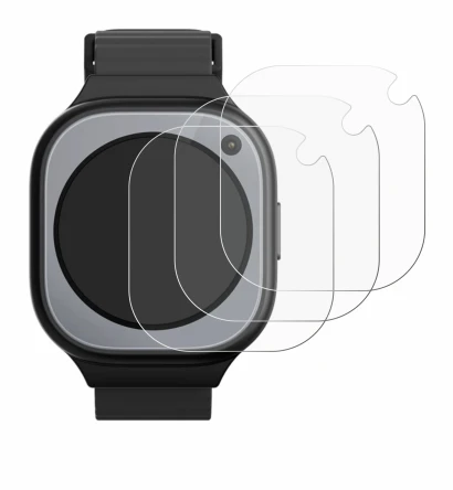 Imagen del dispositivo Xplora X6Pro con una amplia variedad de protectores de pantalla.