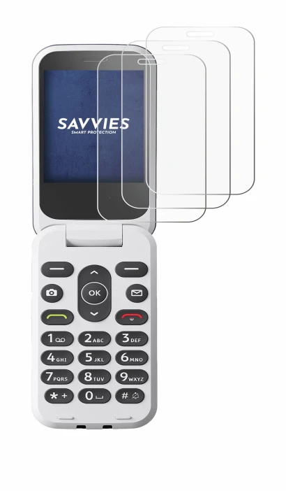 Imagen del dispositivo Doro 2820 con una amplia variedad de protectores de pantalla.