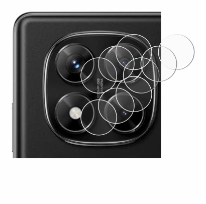 Imagen del dispositivo Xiaomi Redmi Note 14 Pro (SÓLO Cámara) con una amplia variedad de protectores de pantalla.