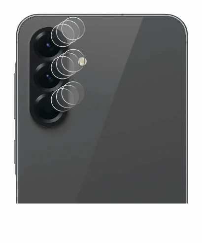 Imagen del dispositivo Samsung Galaxy A56 5G (SÓLO Cámara) con una amplia variedad de protectores de pantalla.