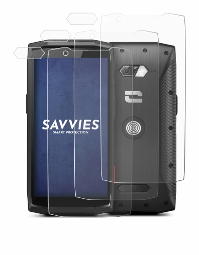 Imagen del dispositivo Crosscall Core-M5 (Frontal+Cámara) con una amplia variedad de protectores de pantalla.
