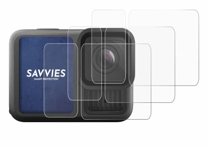 Imagen del dispositivo GoPro Hero 13 Black Ultra Wide Edition con una amplia variedad de protectores de pantalla.