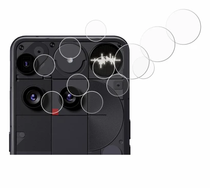 Imagen del dispositivo Nothing Phone (3) (SÓLO Cámara) con una amplia variedad de protectores de pantalla.