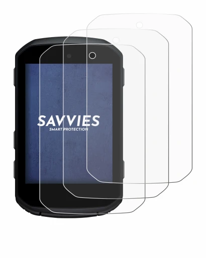 Imagen del dispositivo Garmin Edge 850 con una amplia variedad de protectores de pantalla.
