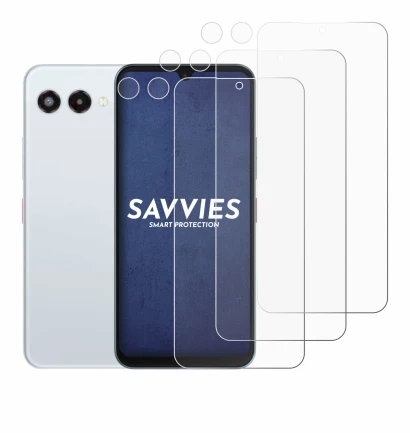 Imagen del dispositivo Telekom T Phone 3 (Frontal+Cámara) con una amplia variedad de protectores de pantalla.