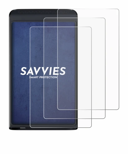 Imagen del dispositivo Vasco Translator Q1 con una amplia variedad de protectores de pantalla.