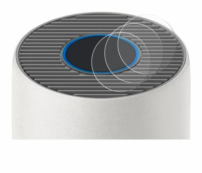 Imagen del dispositivo Philips 2000i Series AC2939 con una amplia variedad de protectores de pantalla.