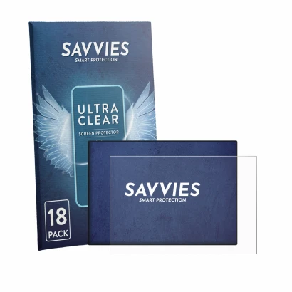 Parte frontal de un envase de producto con el logotipo de la marca Savvies. Al lado se muestra el dispositivo CrossControl CCp