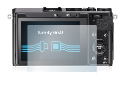 Imagen del dispositivo Fujifilm FinePix X70 con una amplia variedad de protectores de pantalla.
