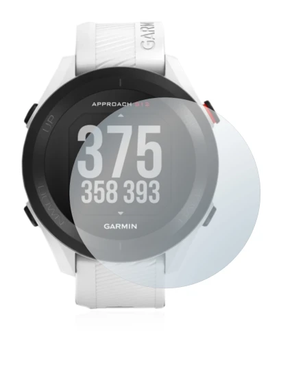 Imagen del dispositivo Garmin Approach S12 con una amplia variedad de protectores de pantalla.