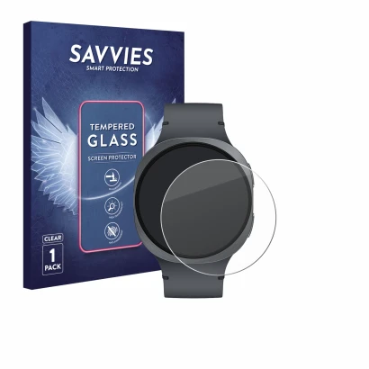 Parte frontal de un envase de producto con el logotipo de la marca Savvies. Al lado se muestra el dispositivo Samsung Galaxy W