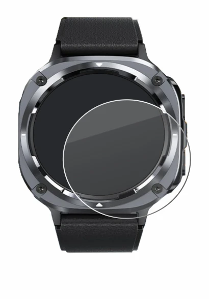 Imagen del dispositivo TIMU S90+ 1.48" con una amplia variedad de protectores de pantalla.