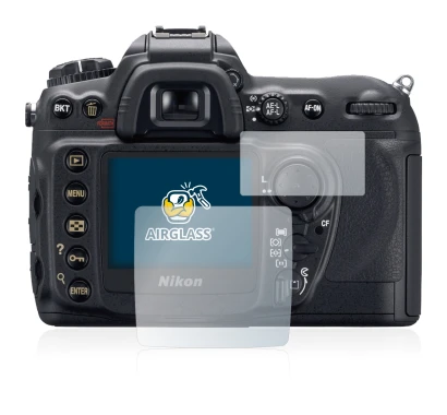 Imagen del dispositivo Nikon D200 con una amplia variedad de protectores de pantalla.