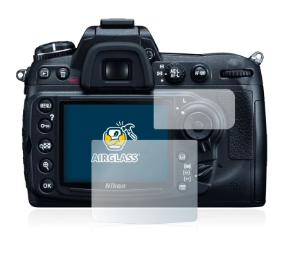 Imagen del dispositivo Nikon D300 con una amplia variedad de protectores de pantalla.
