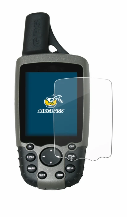 Imagen del dispositivo Garmin GPSMAP 60CSx con una amplia variedad de protectores de pantalla.
