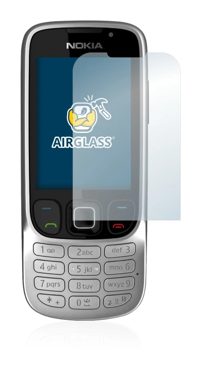 Imagen del dispositivo Nokia 6303i classic con una amplia variedad de protectores de pantalla.