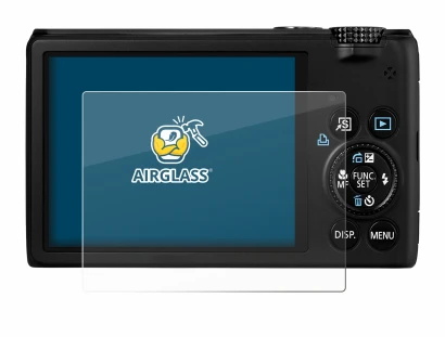 Imagen del dispositivo Canon PowerShot S95 con una amplia variedad de protectores de pantalla.