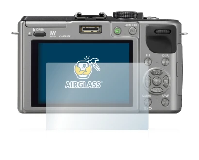 Imagen del dispositivo Panasonic Lumix DMC-GX1 con una amplia variedad de protectores de pantalla.