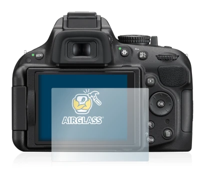 Imagen del dispositivo Nikon D5200 con una amplia variedad de protectores de pantalla.