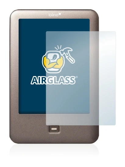 Imagen del dispositivo Tolino Shine con una amplia variedad de protectores de pantalla.