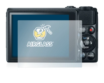 Imagen del dispositivo Canon PowerShot S120 con una amplia variedad de protectores de pantalla.