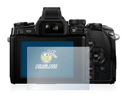 Imagen del dispositivo Olympus OM-D E-M1 con una amplia variedad de protectores de pantalla.