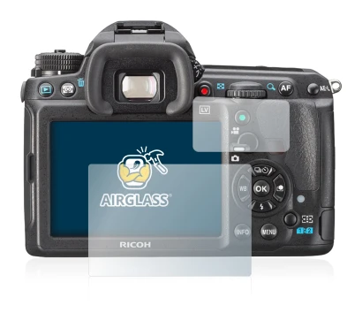 Imagen del dispositivo Pentax K3, K-3 con una amplia variedad de protectores de pantalla.