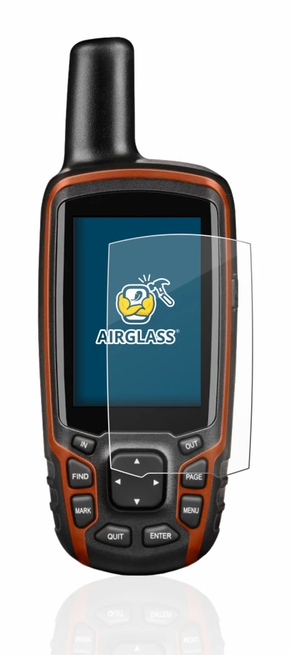 Imagen del dispositivo Garmin GPSMAP 64s con una amplia variedad de protectores de pantalla.