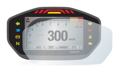Imagen del dispositivo Ducati Monster 1200 Colour-TFT-Display con una amplia variedad de protectores de pantalla.