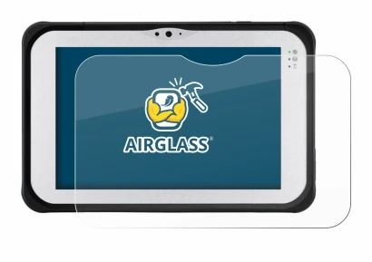 Imagen del dispositivo Panasonic Toughpad FZ-M1 con una amplia variedad de protectores de pantalla.