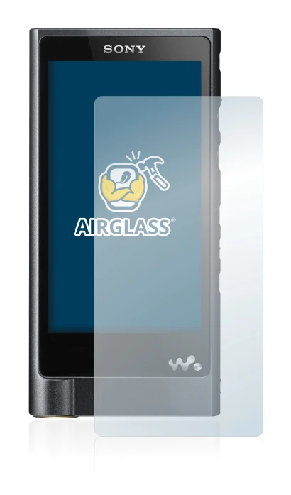 Imagen del dispositivo Sony Walkman NW-ZX2 con una amplia variedad de protectores de pantalla.