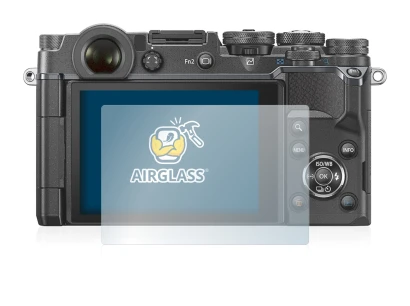 Imagen del dispositivo Olympus PEN-F con una amplia variedad de protectores de pantalla.