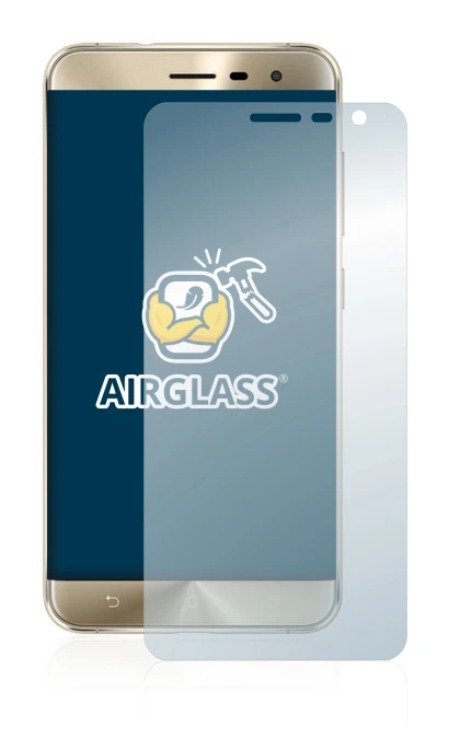 Imagen del dispositivo ASUS ZenFone 3 ZE552KL con una amplia variedad de protectores de pantalla.