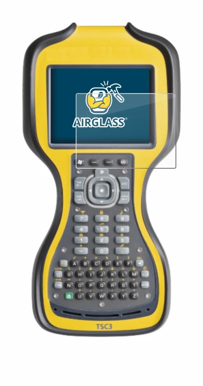 Imagen del dispositivo Trimble TSC3 con una amplia variedad de protectores de pantalla.