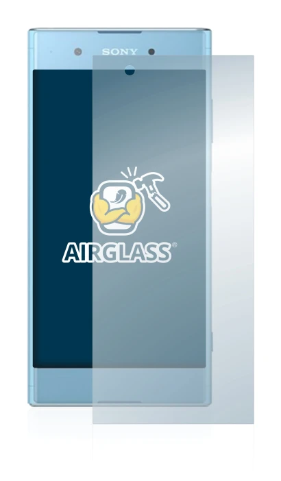 Imagen del dispositivo Sony Xperia XA1 Plus con una amplia variedad de protectores de pantalla.