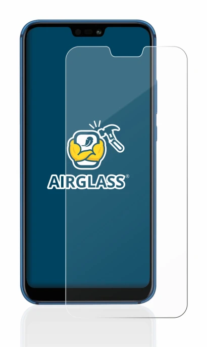 Imagen del dispositivo Huawei P20 lite 2018 con una amplia variedad de protectores de pantalla.