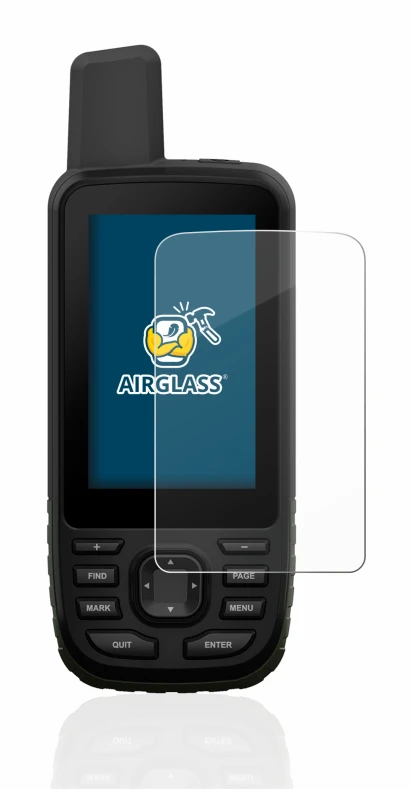 Imagen del dispositivo Garmin GPSMAP 66s con una amplia variedad de protectores de pantalla.