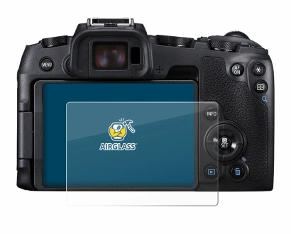 Imagen del dispositivo Canon EOS RP con una amplia variedad de protectores de pantalla.